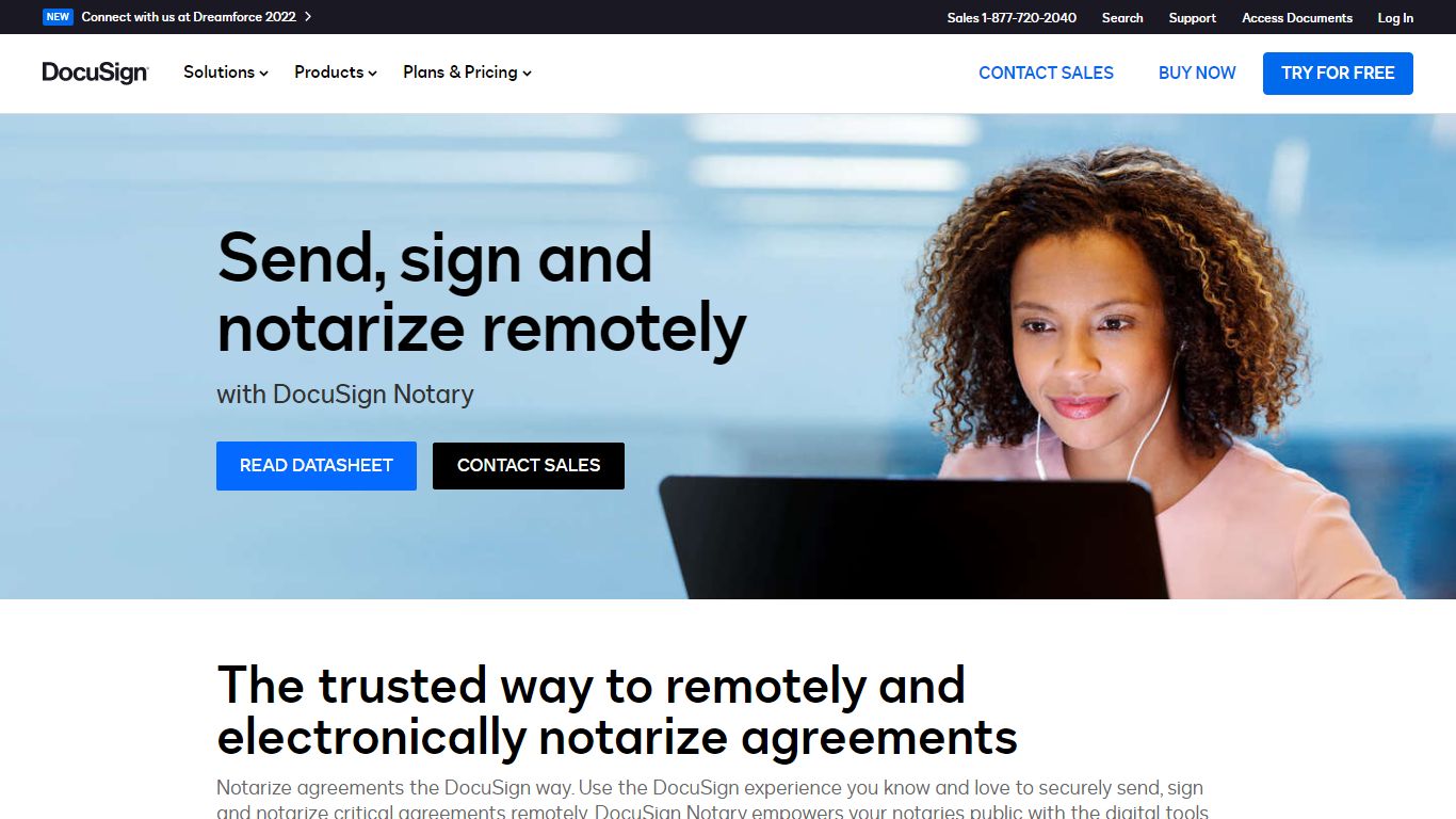 Online Notary Service | Remote Online Notarization | DocuSign